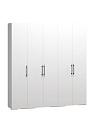Шкаф распашной Мори-Хелена - 12 Белый