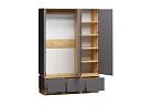 Шкаф распашной Exeed - 3 Графит