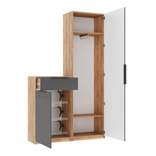 Прихожая Астрис - 4 Графит