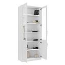 Книжный шкаф Библиограф - 2 №3 Белый