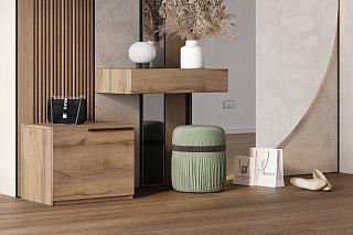 Тумба для обуви Лорена Пакс - 1 Дуб Табачный