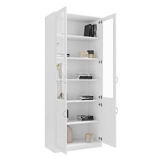 Книжный шкаф Библиограф - 2 №3 Белый