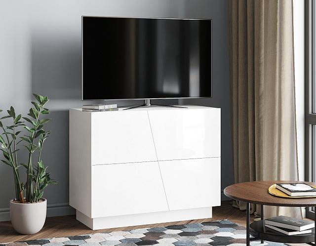 Комод Вега (Цесена) Белый - 120 МДФ