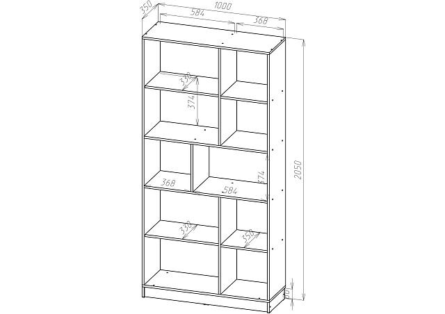 Стеллаж Сокол - 3
