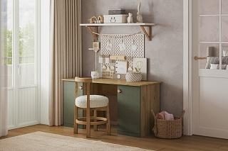 Письменный стол Скарабей - 4 МДФ Пантано