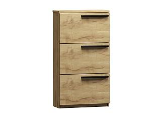 Тумба для обуви Лорена Пакс - 3 Дуб Золотистый