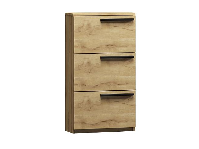 Тумба для обуви Лорена Пакс - 3 Дуб Золотистый