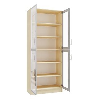 Книжный шкаф Альма - 8 Дуб Молочный