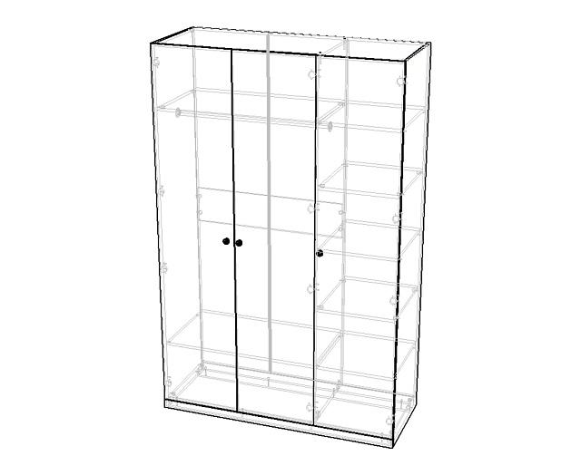Детская стенка Банни Mini - 10 Белый