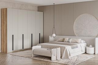 Шкаф распашной Хейсон - 19 Блэквуд / Кашемир