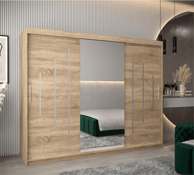 Шкаф-купе Валмиера NEW - 5 Дуб Сонома