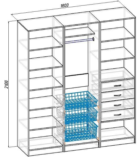 Гардеробная Alexa - 13