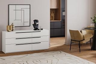 Комод Лорена Пакс - 3 Белый