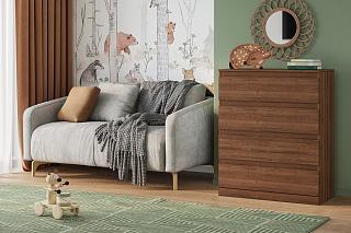 Комод Мальм - 16 Орех Экко