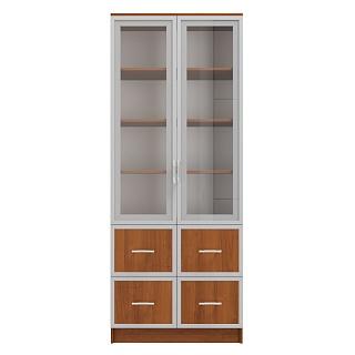 Книжный шкаф Альма - 10 Орех Экко