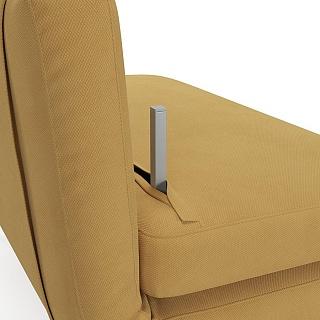 Диван Астрид Max yellow 27