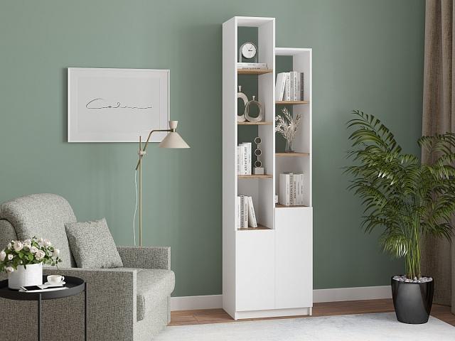 Стеллаж Оренсе - 2 Белый