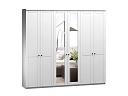 Шкаф распашной София РАХ - 4 МДФ Белый
