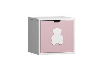 Стеллаж Kids - 15 Розовый Лайт