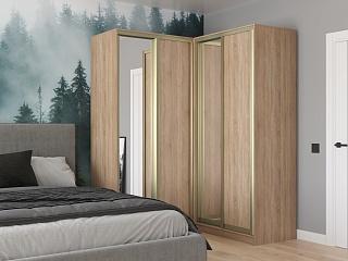 Шкаф-купе угловой Ромео - 1 Дуб Сонома