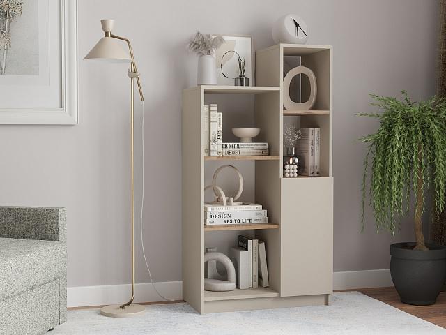 Стеллаж Оренсе - 6 Кашемир