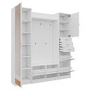 Прихожая Ольга - 8 Белый