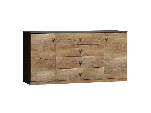 Детская стенка Банни - 9 МДФ Дуб Мореный