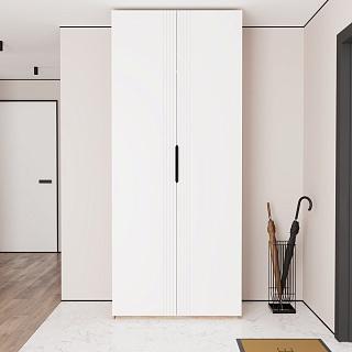 Шкаф распашной Астрис - 2 Белый