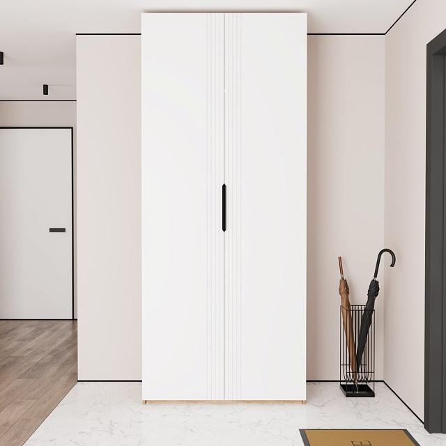 Шкаф распашной Астрис - 2 Белый