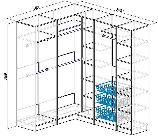 Гардеробная Alexa - 3