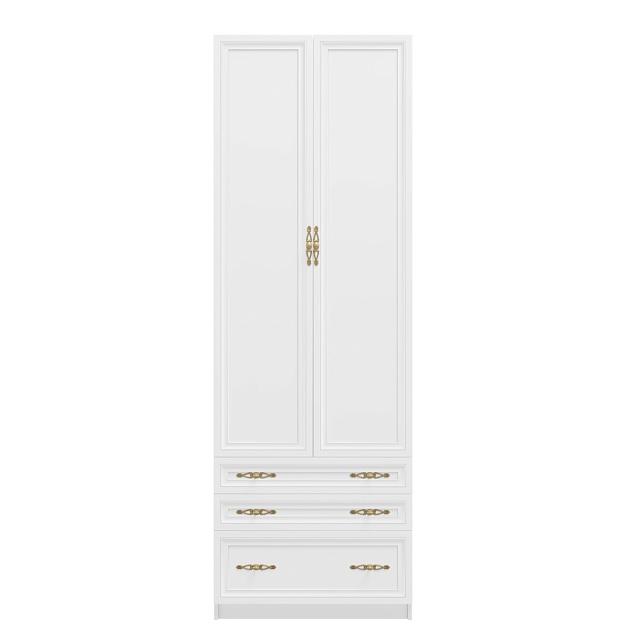 Шкаф распашной Карлос - 033 Белый