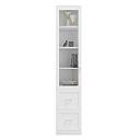 Книжный шкаф Библиограф - 1 №4 Белый