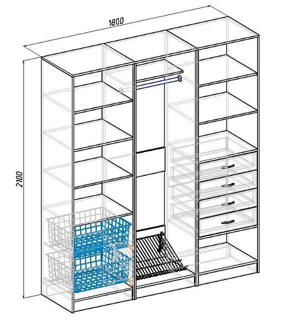 Гардеробная Alexa - 11
