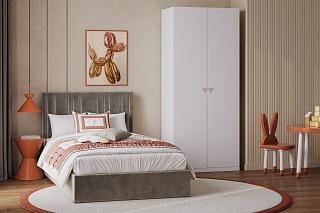 Шкаф распашной Стрекоза Mini - 2 Белый