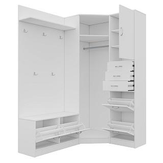 Прихожая Ольга - 12 Белый