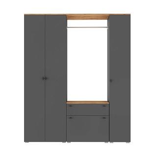 Прихожая Квели - 6 Графит