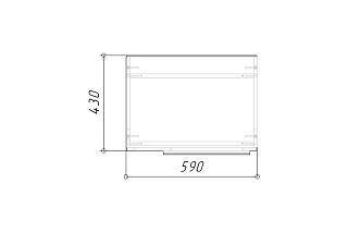 Тумба для обуви Лорена Пакс - 1 Кашемир