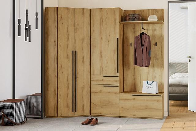 Прихожая Лорена Пакс - 3 Дуб Золотистый