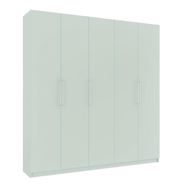 Шкаф распашной Калифорния - 5 Пастельный Зеленый