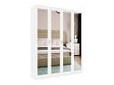 Шкаф распашной Стелла - 2 Белый