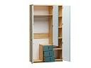 Шкаф распашной София РАХ - 15 МДФ Аквамарин