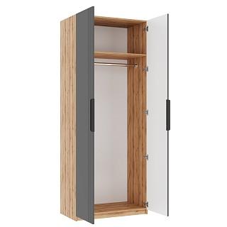 Шкаф распашной Астрис - 1 Графит