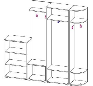 Прихожая Мебелинк 400-03