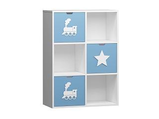 Стеллаж Kids - 11 Пастельно-Синий