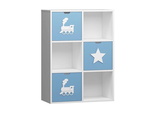 Стеллаж Kids - 11 Пастельно-Синий