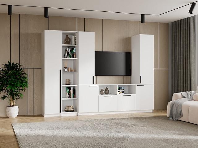 Стенка Лорена Пакс - 13 Белый