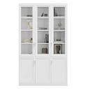 Книжный шкаф Библиограф - 3 №3 Белый