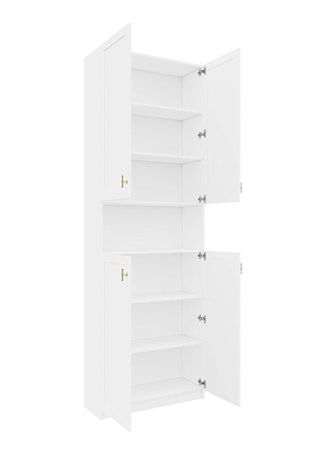 Стеллаж Билли Хелена - 22 Белый / Золото