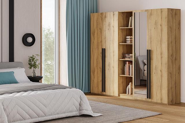 Шкаф распашной Лорена Пакс - 2.2 Дуб Золотистый