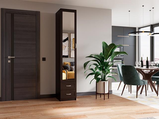 Шкаф распашной Стелла - 17 Венге